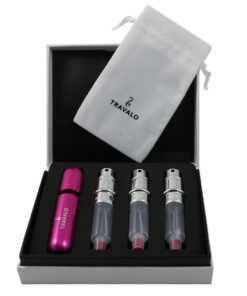 Travalo Classic HD Refillable Perfume Spray Set Of 3 Pink