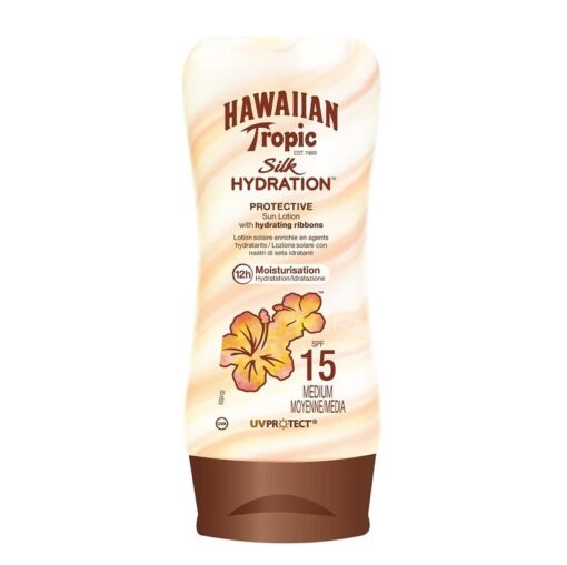 Hawaiian Tropic Silk Hydration Lotion SPF15 180ml